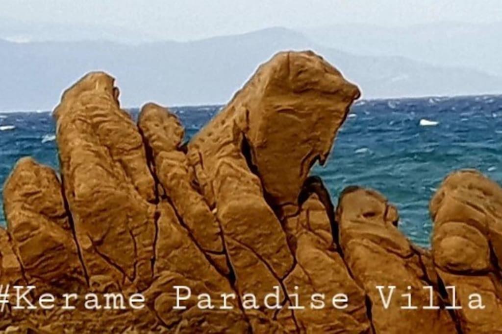 Kerame Paradise Villa Ágios Kírykos Dış mekan fotoğraf
